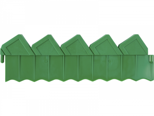 Ограждение GRINDA для клумб, цвет зеленый, 2 секции / 8-422304